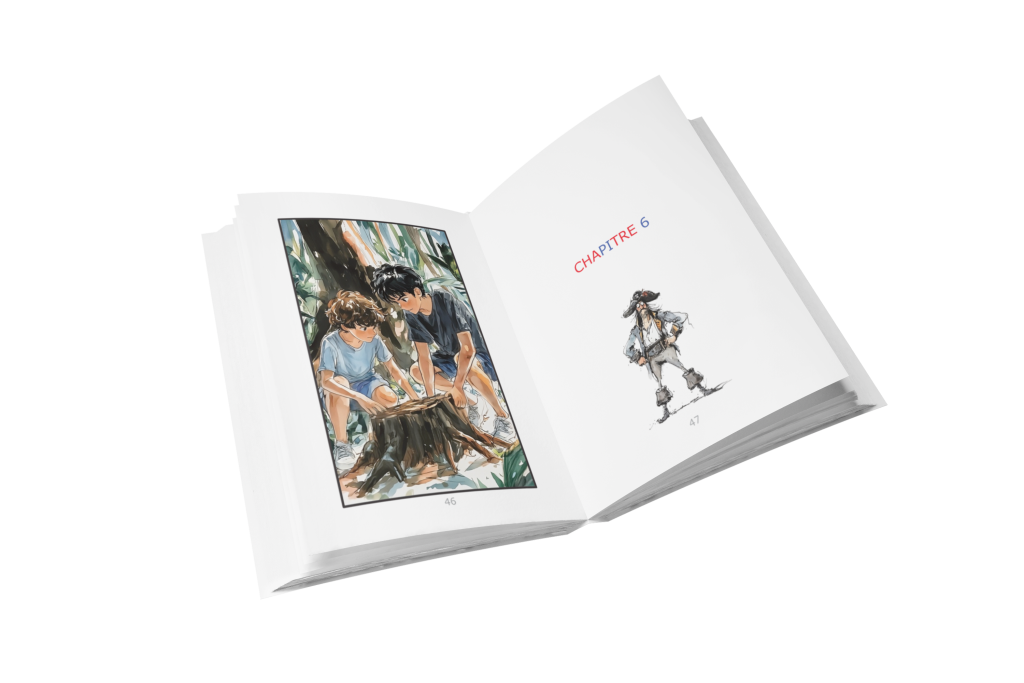 Illustrations Axel aux Galápagos