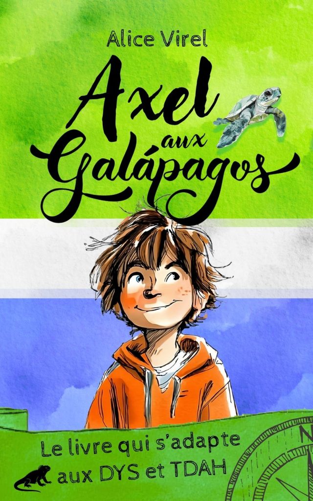 couverture Axel aux Galapagos
